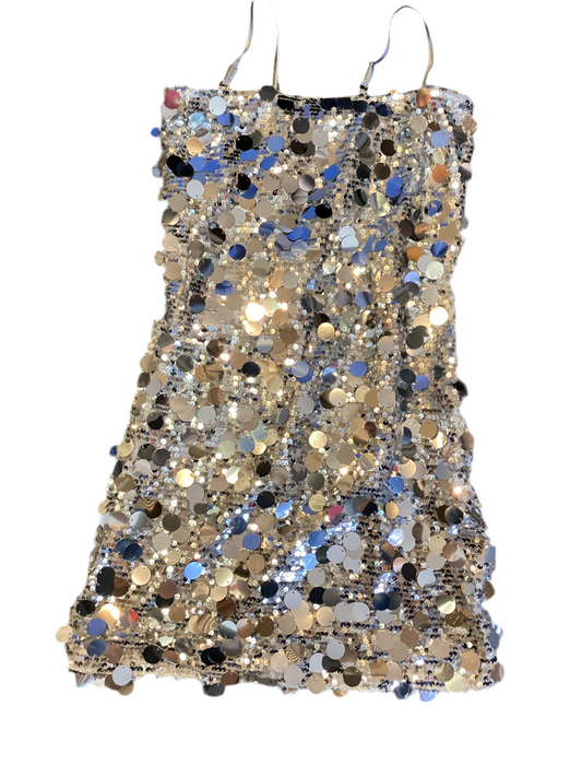 FBZ silver sequin dress