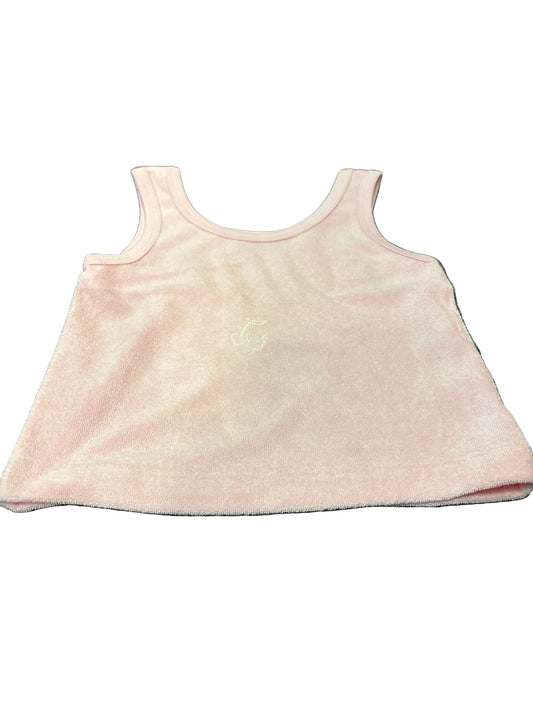 Emma Pink w/cherries terry tank
