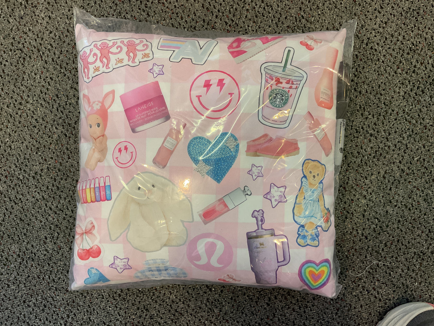 Kids autograph camp pillows