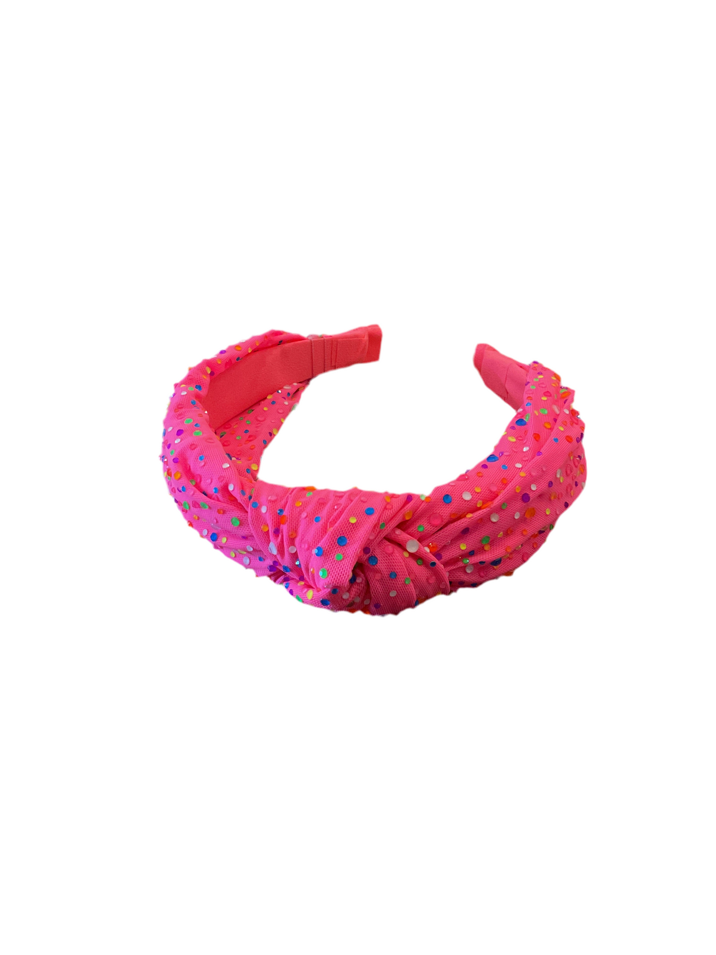 Bari Lynn neon speckled headband