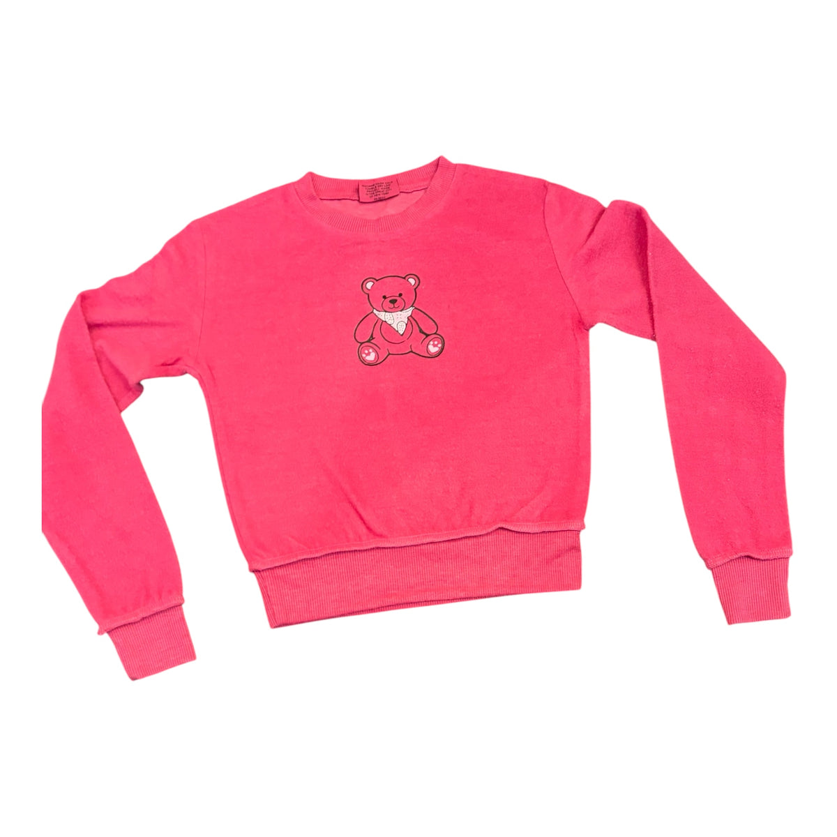 Berry Reverse Crewneck w Bear