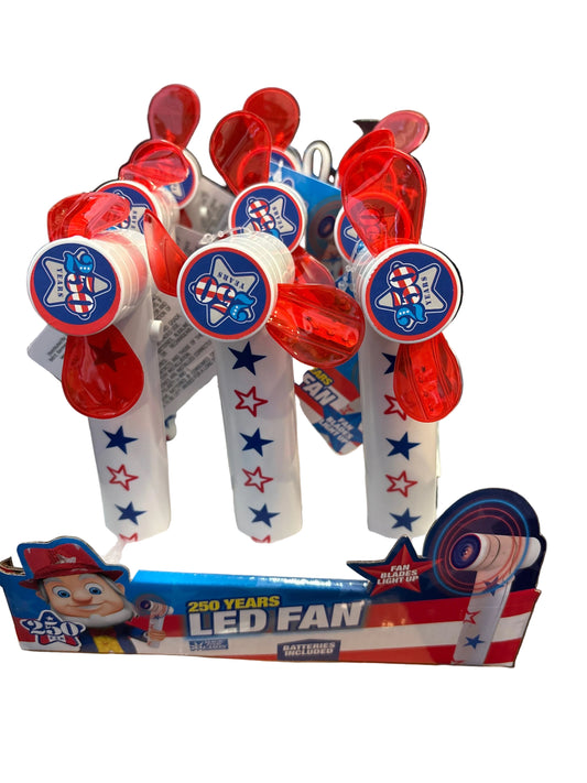America 250 LED fan