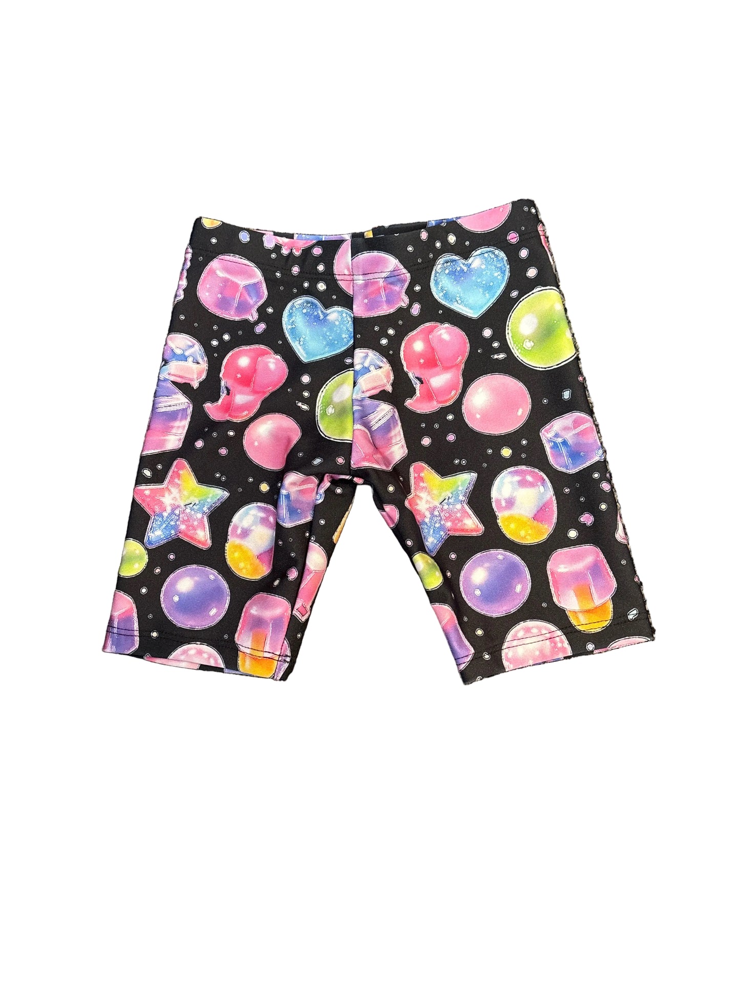 Squishy black bike short