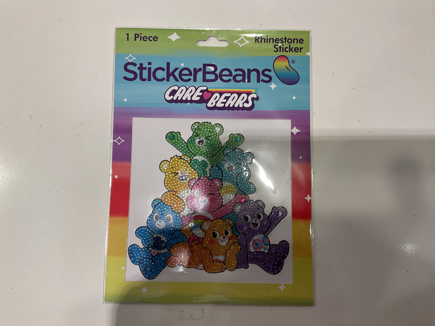 Care Bear Sticker Beans
