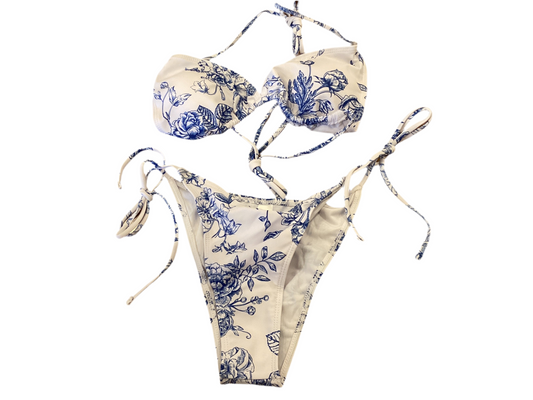 Floral String Bikini