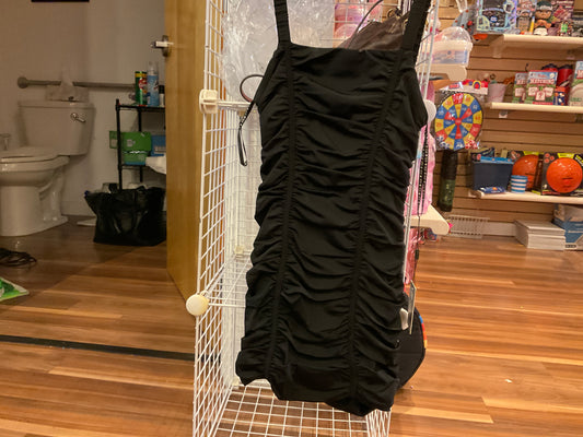Katiej junior black ruched dress