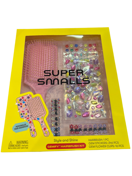 Gemify hairbrush kit