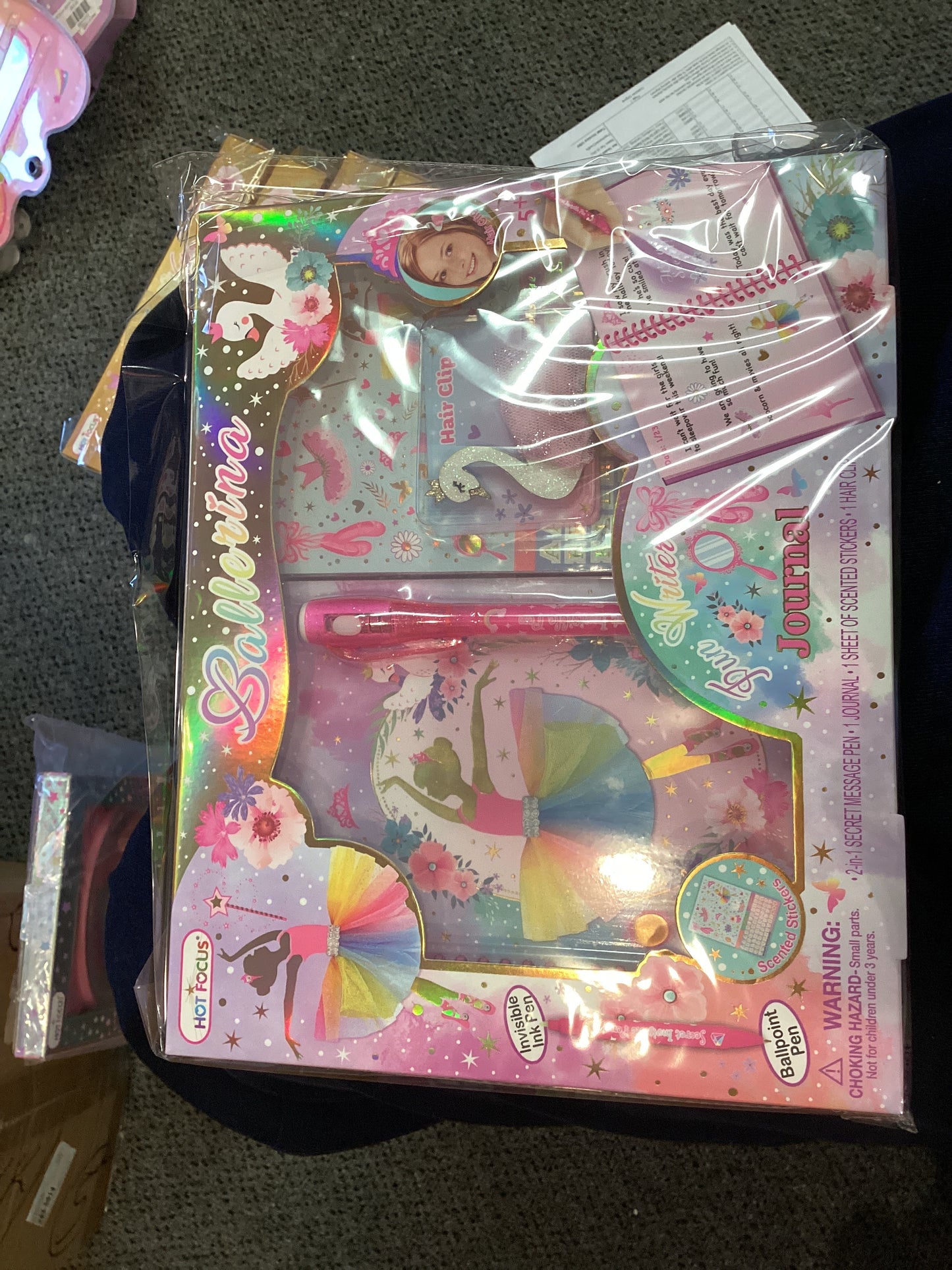 Hot focus ballerina beauty journal