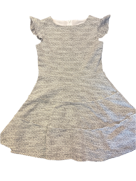 Jr Black/white tier dress