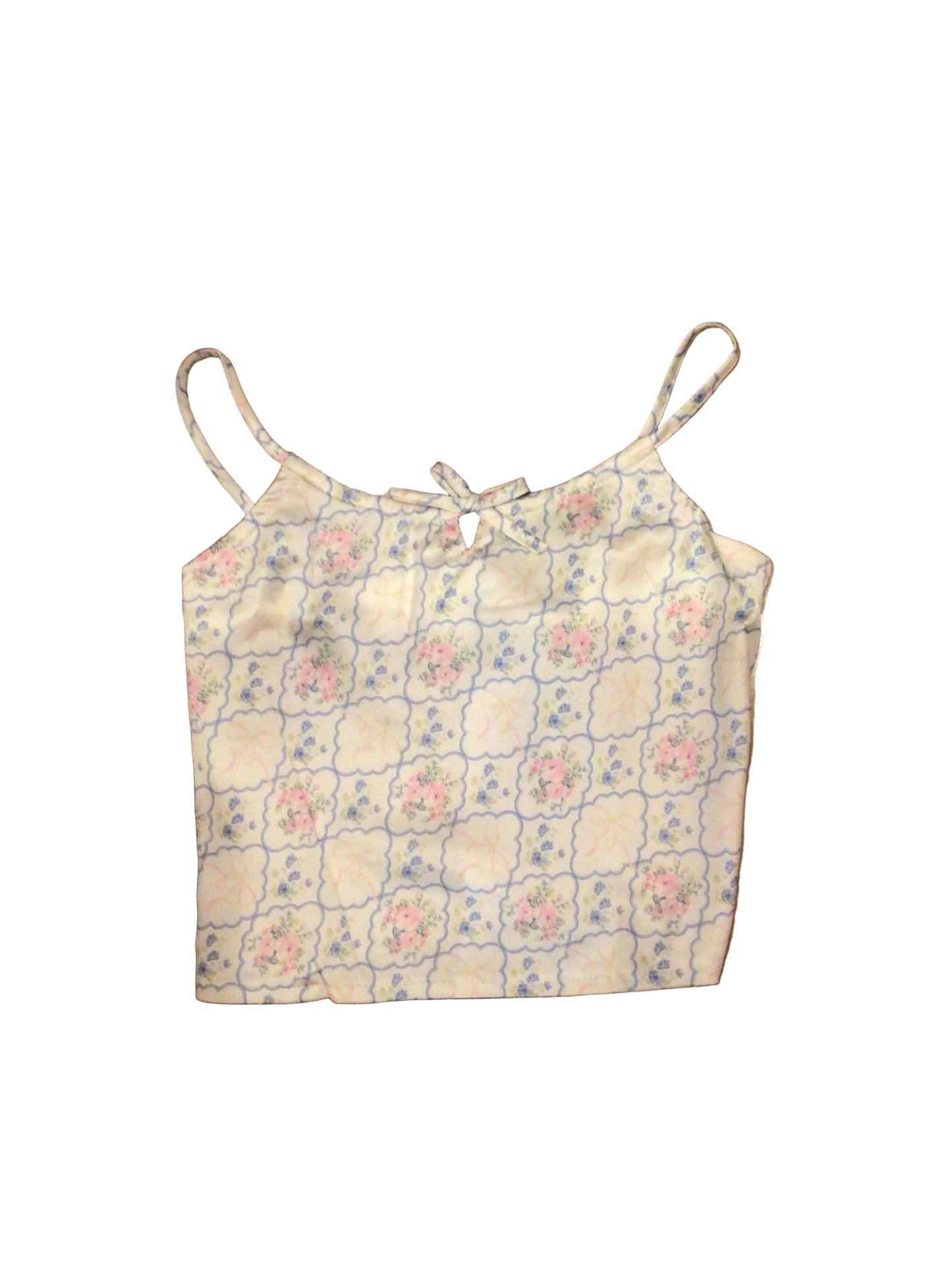 Katie J floral silk cami