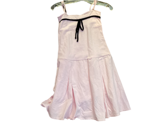 FBZ pink dress with black bow