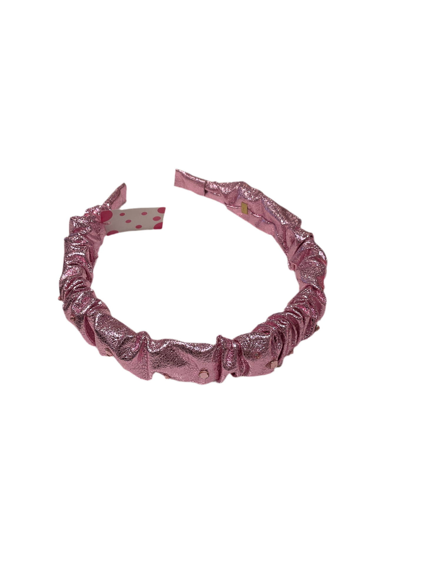 Bari Lynn metallic headband with sequins