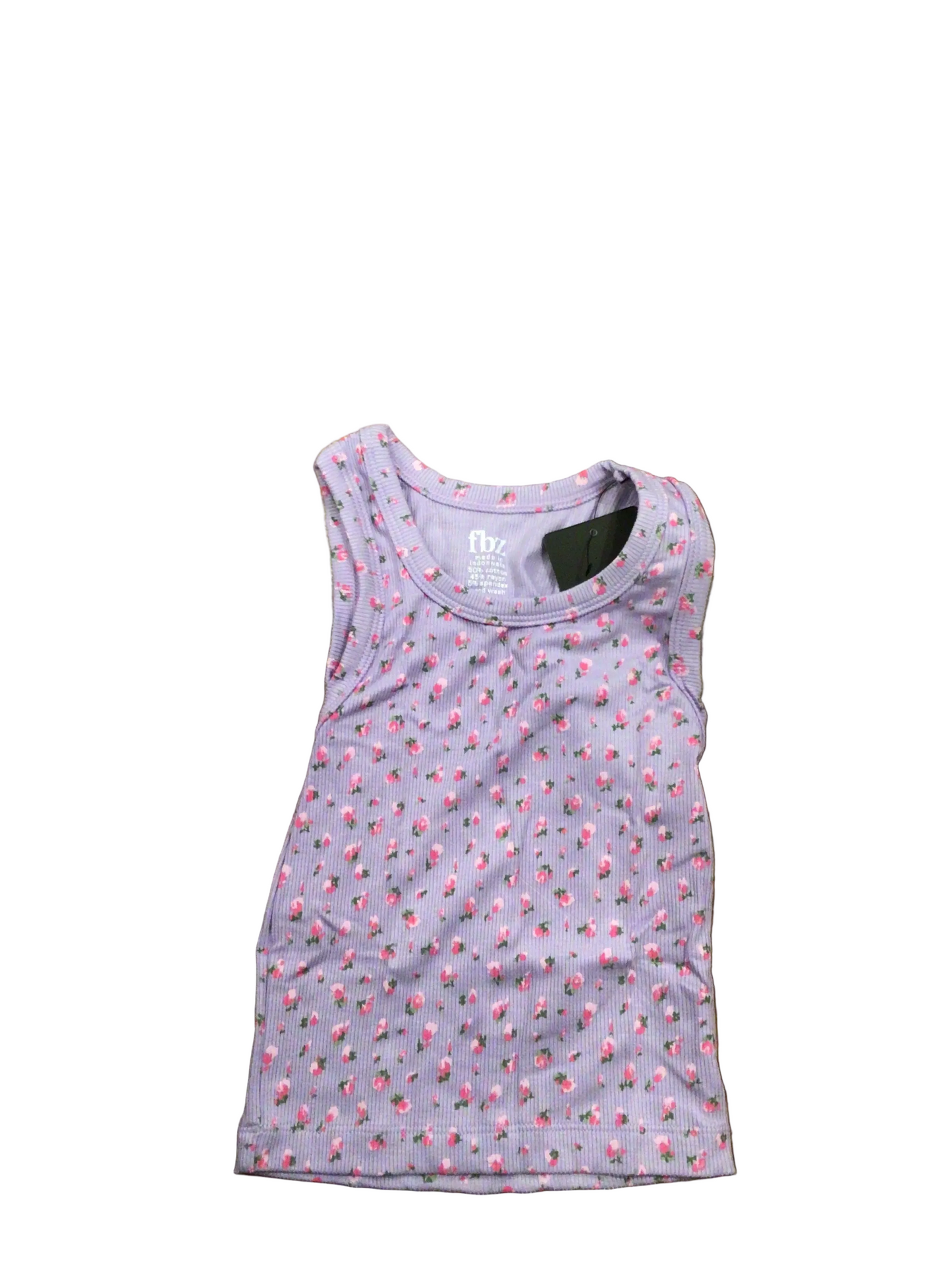 FBZ lavender toddler floral tank top