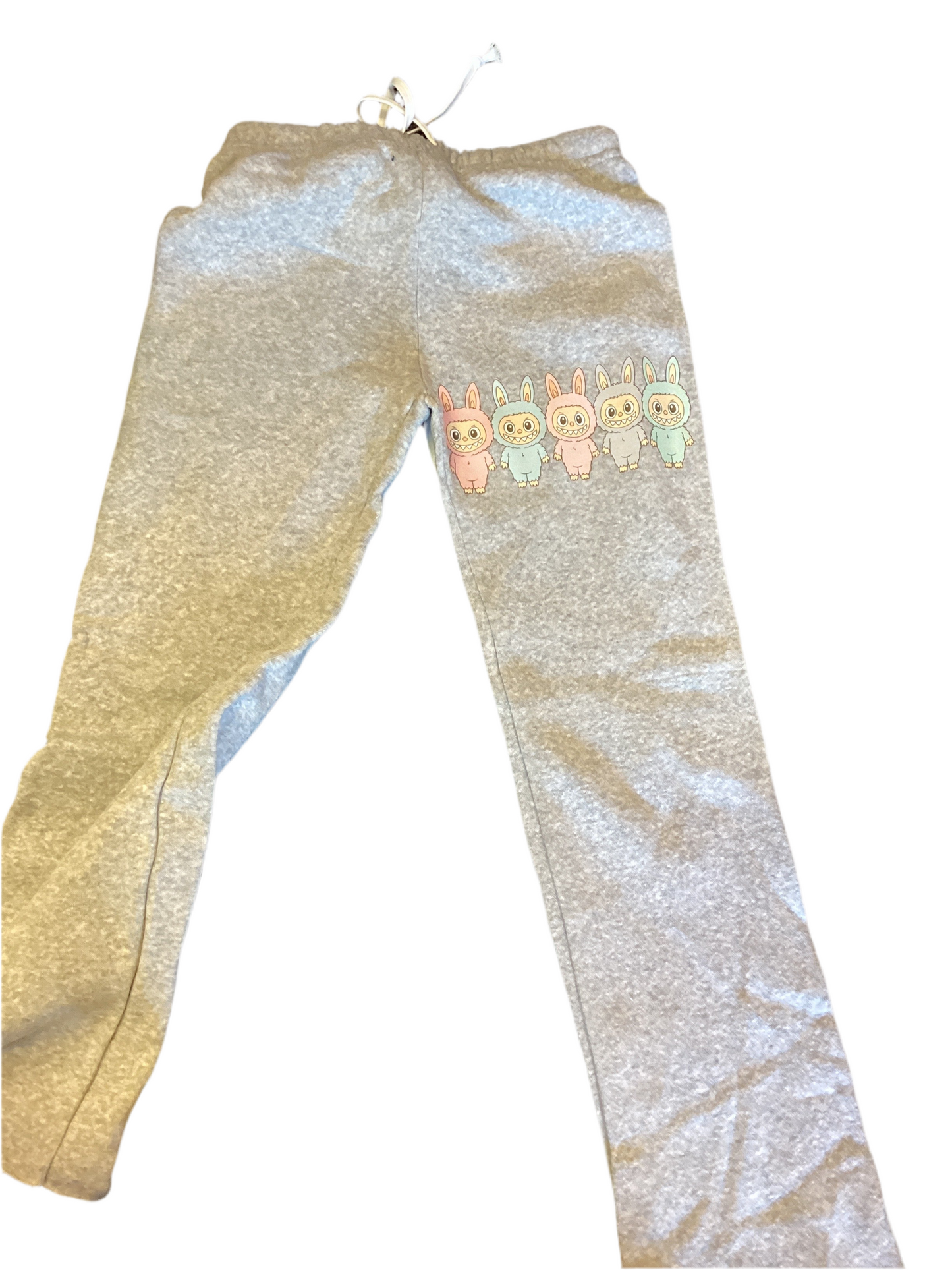 Gray Monster Sweat Pants