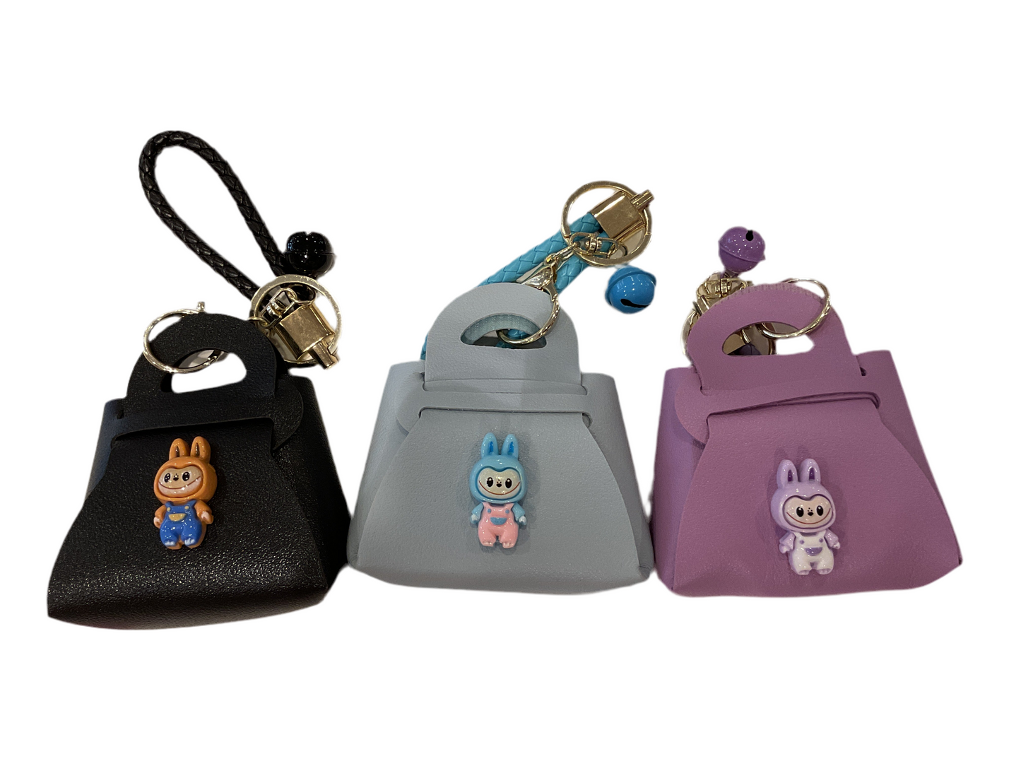 Labubu birkin keychains