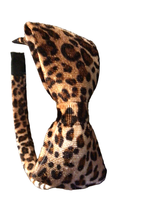 Leopard headband