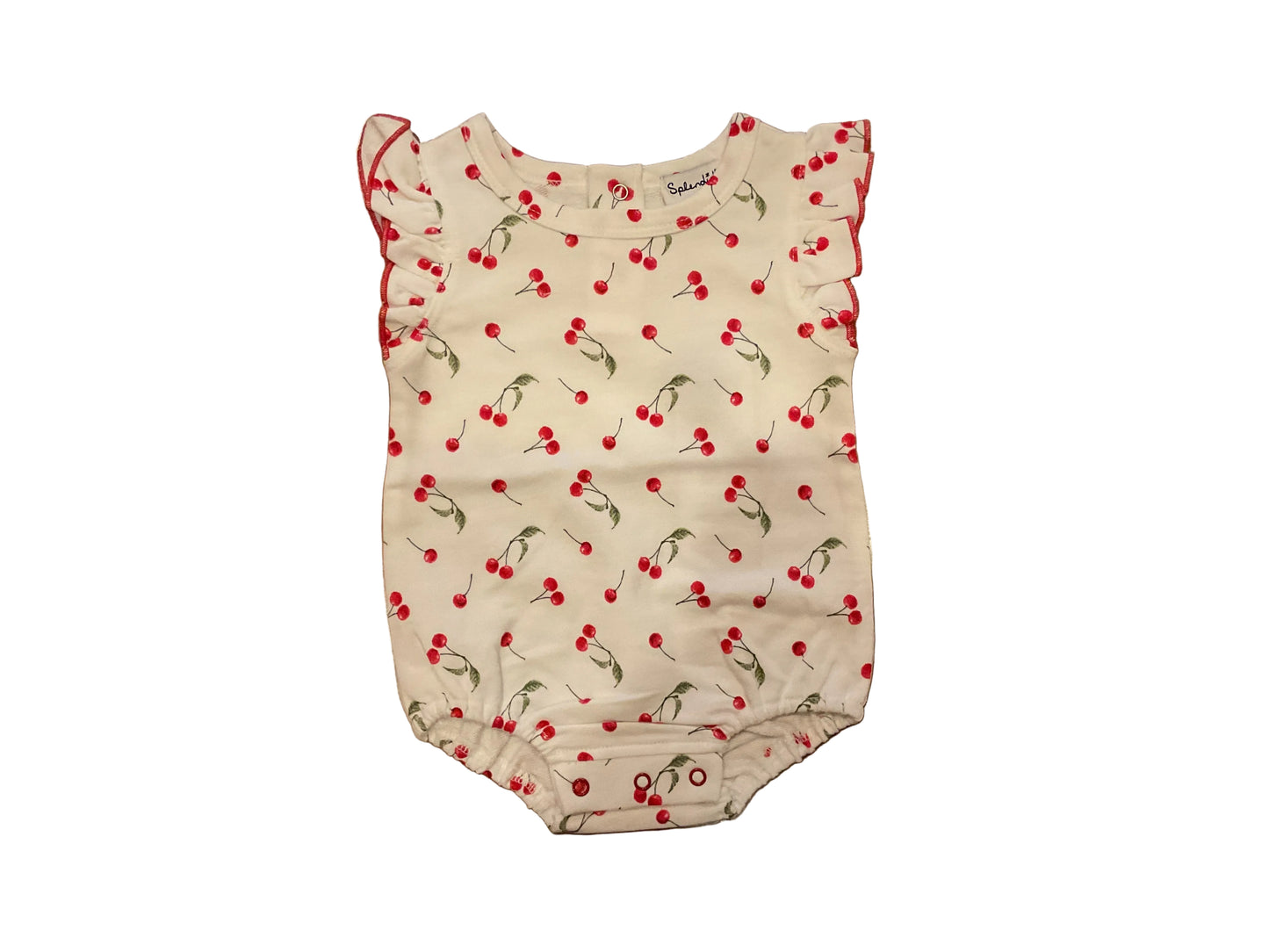 Cherry toss onesie