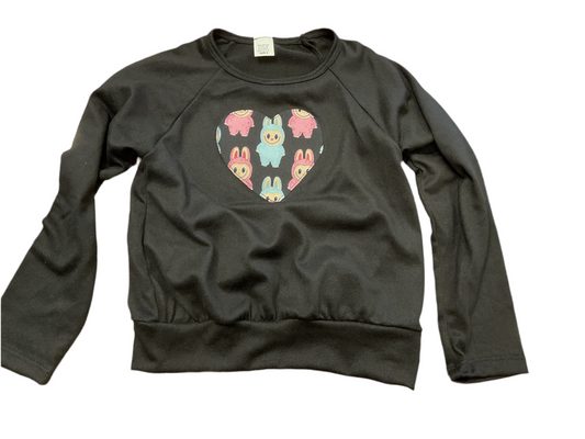 Little monster black sweatshirt