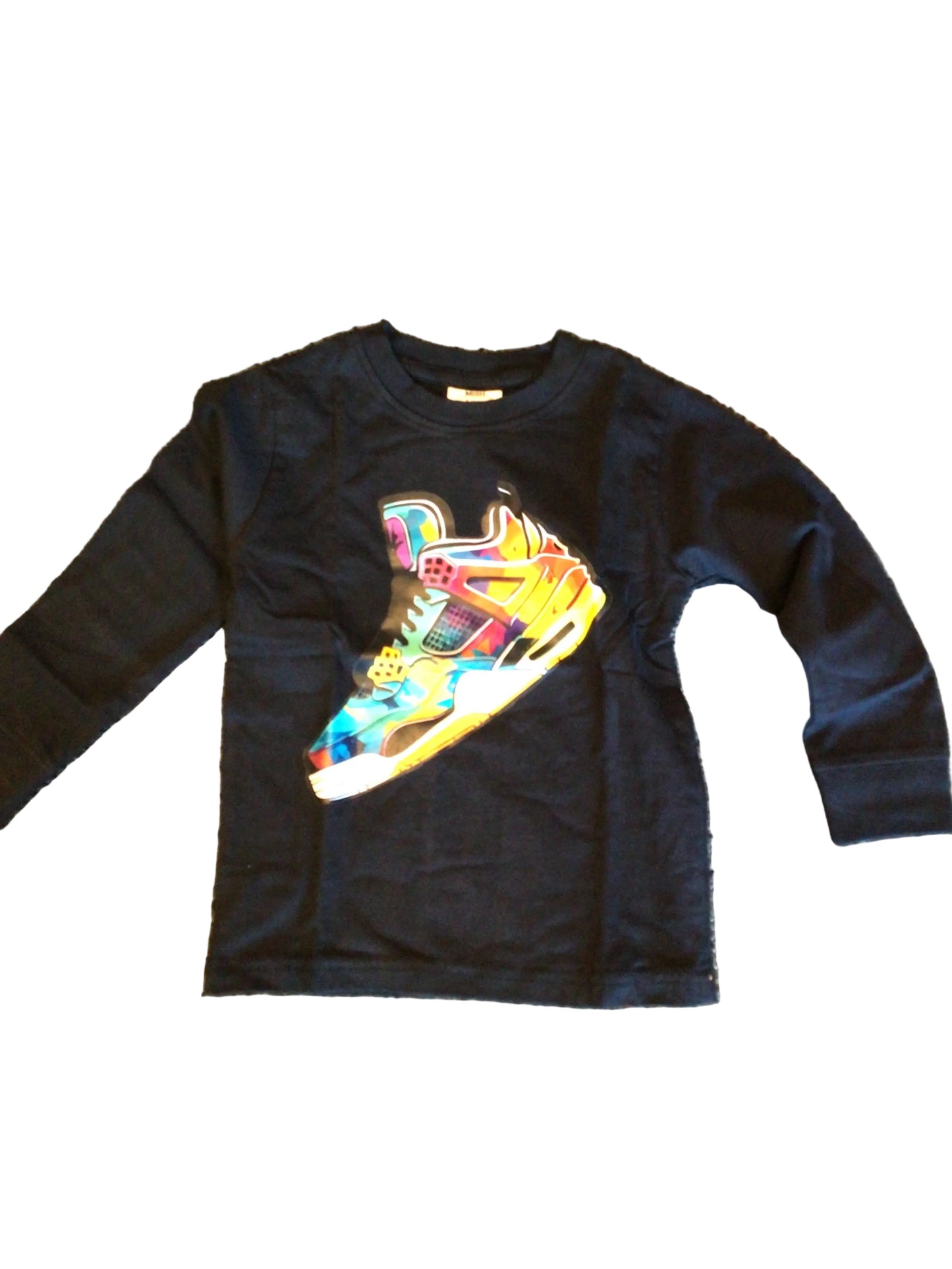 Mish black Sneaker long sleeve tshirt
