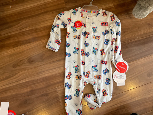 Magnetic me race car onesie