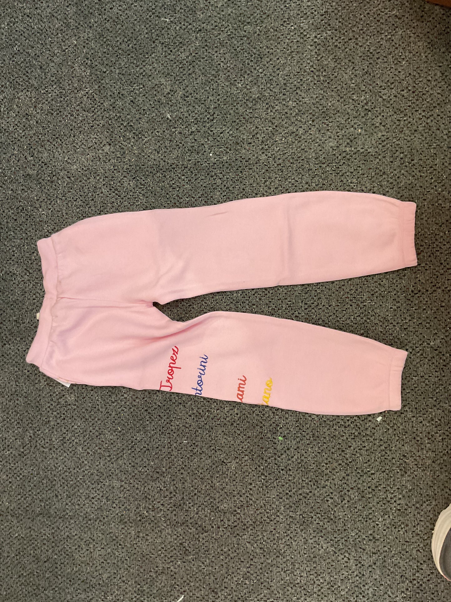 Pink stitch Jogger