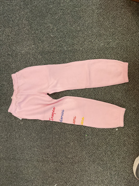 Pink stitch Jogger