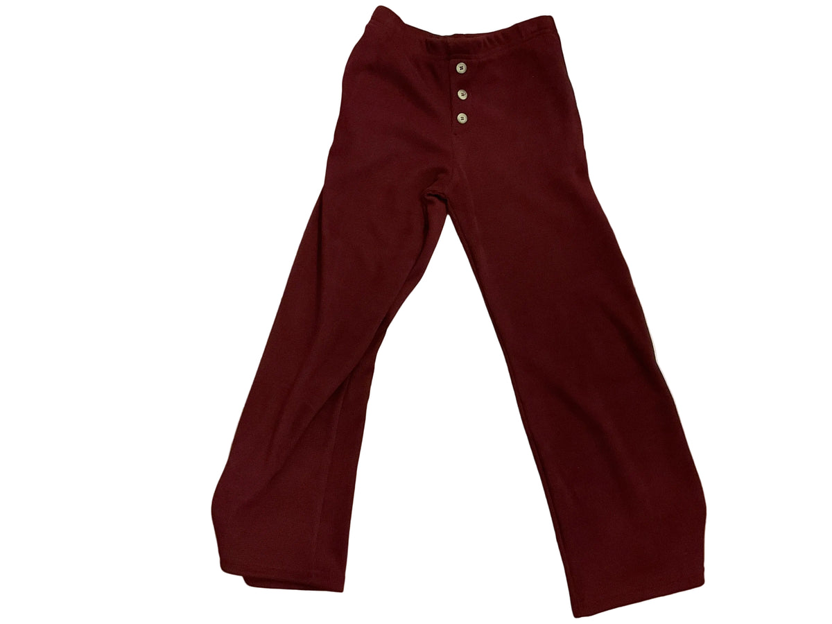 Waffle flare pant