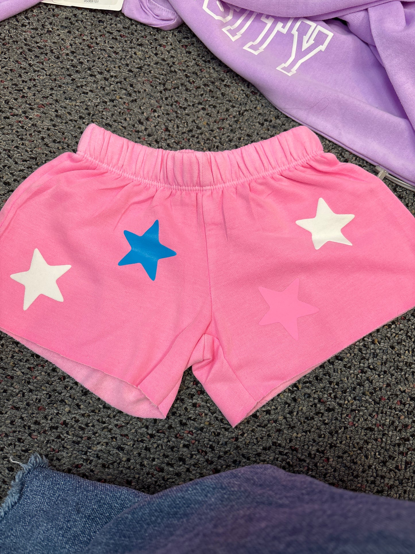 Firehouse hot pink short w/ screen