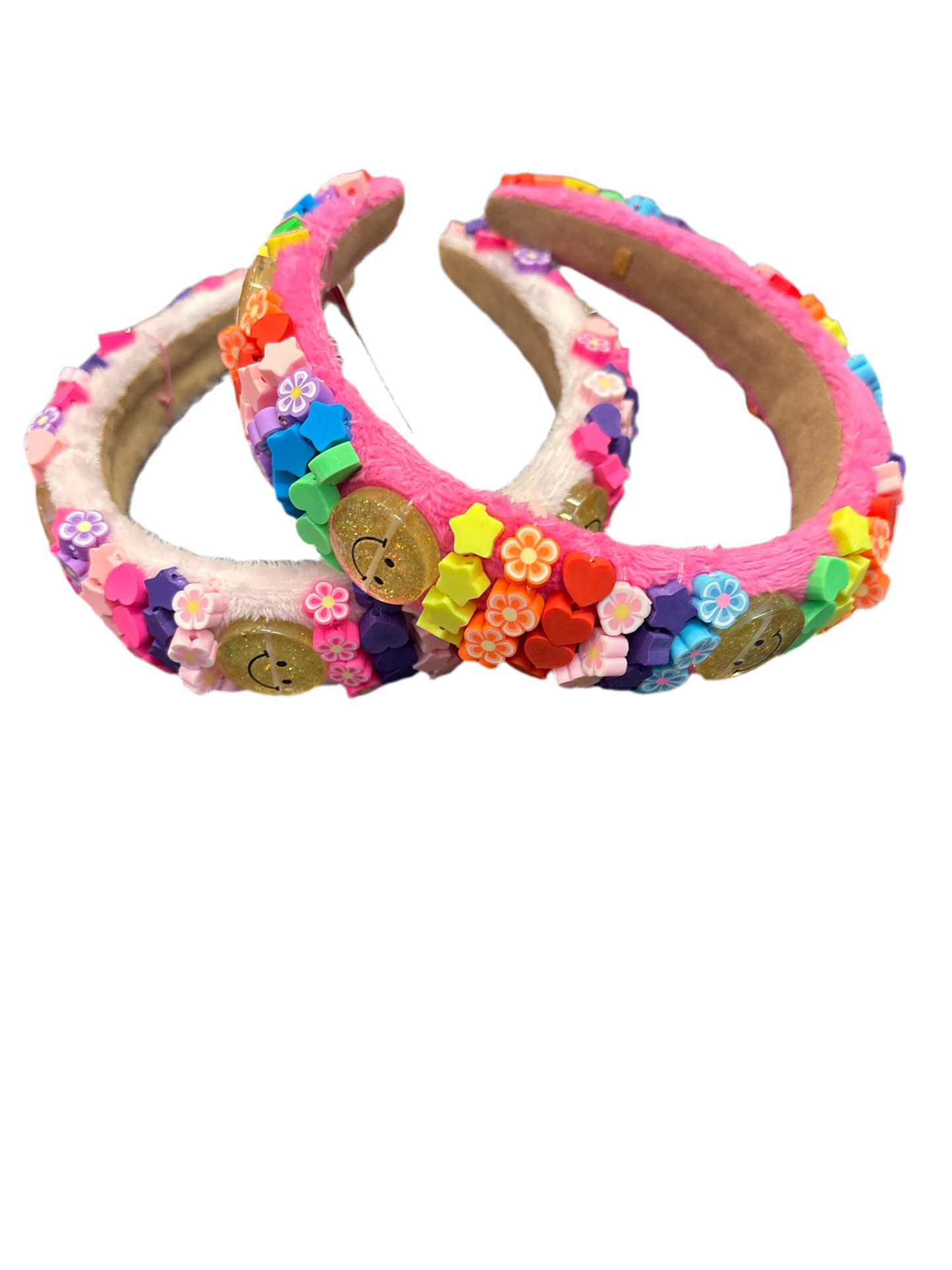 Charm and smile face headbands