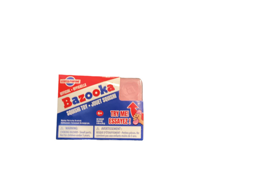 Bazooka Gum Squishi Toy