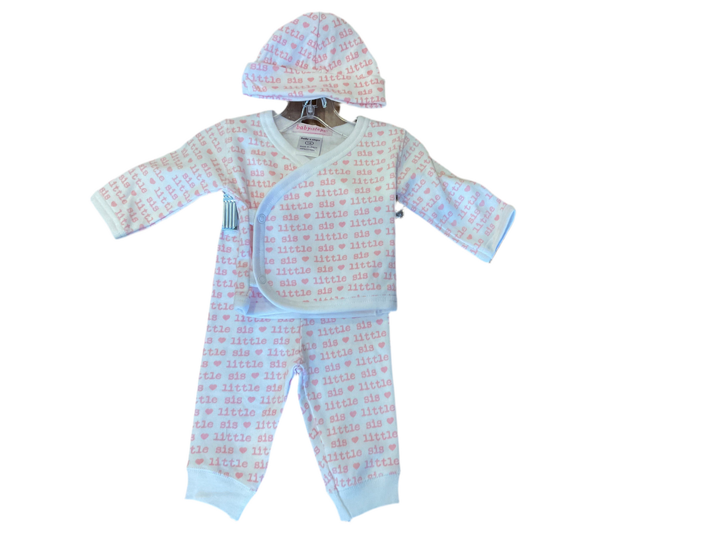 Baby steps little sis 3piece