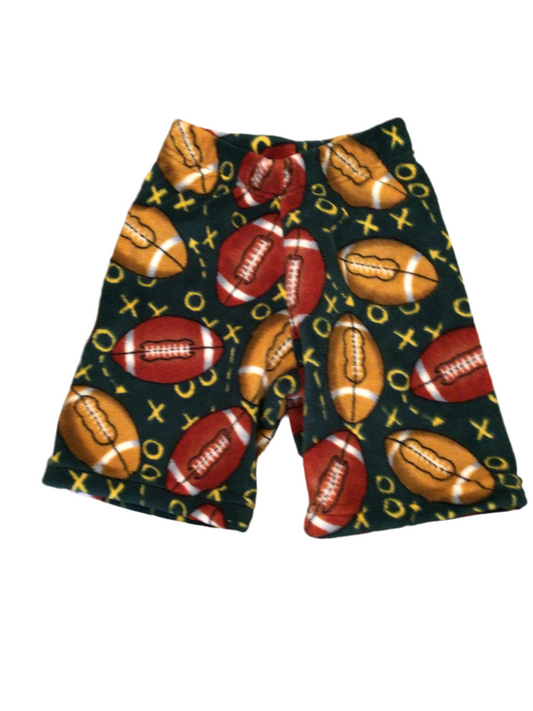 Love and Kisses boys pj shorts football