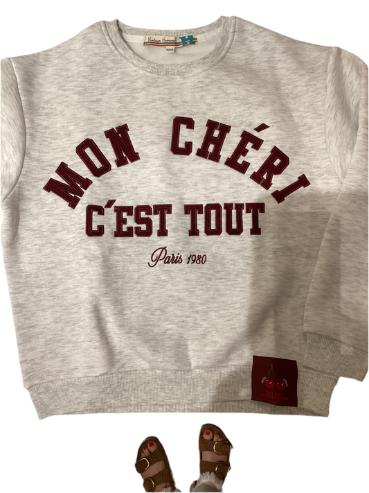 Vintage Havana Mon Cheri sweatshirt