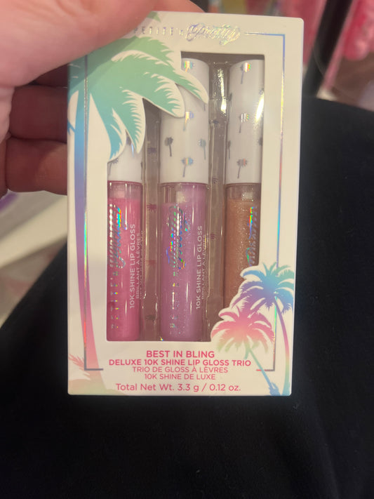 Petite n Pretty best in bling lipgloss set