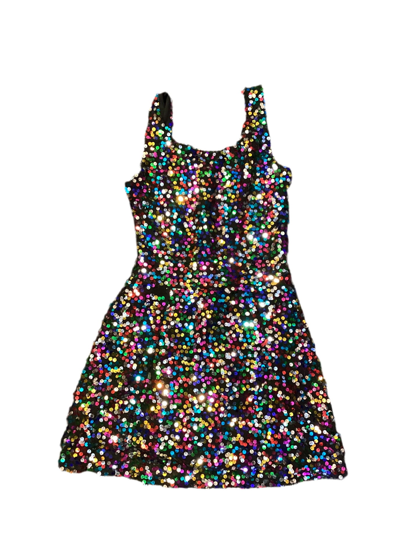 FBZ multicolor sequin kids dress