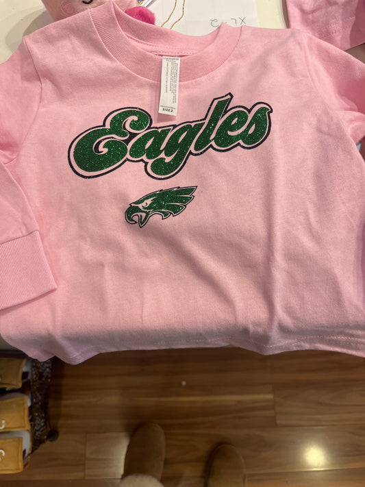 Truly whimsical pink eagles sleeve