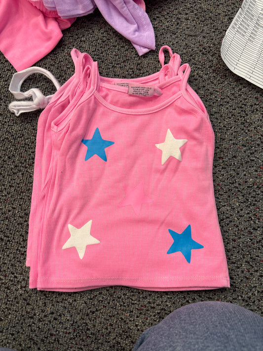 Firehouse ribbed star tank