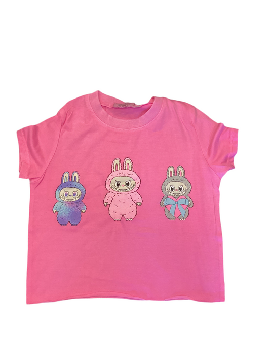 Firehouse Little Monster hot pink tshirt