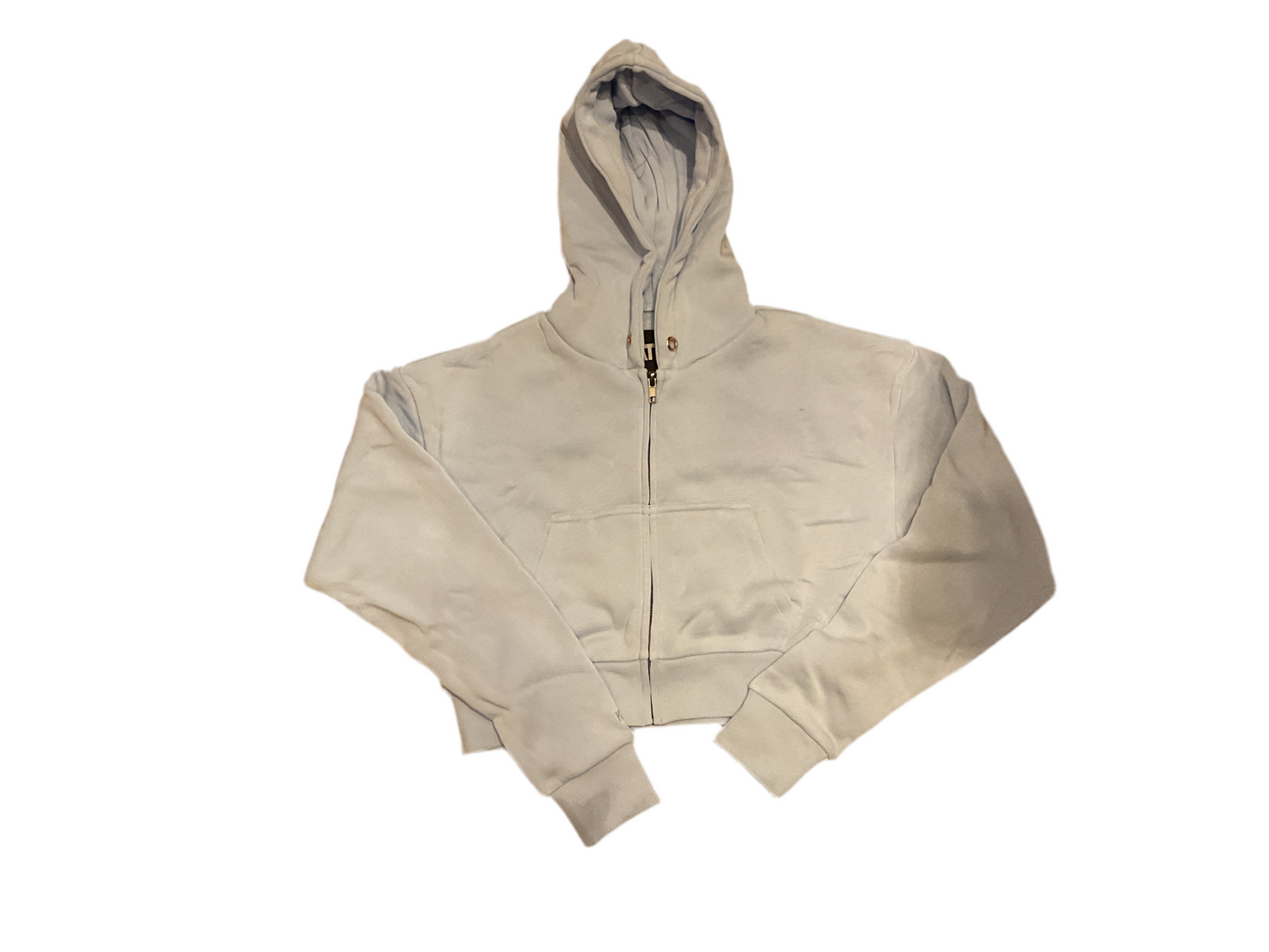 Baby blue Dylan zipup sweatshirt