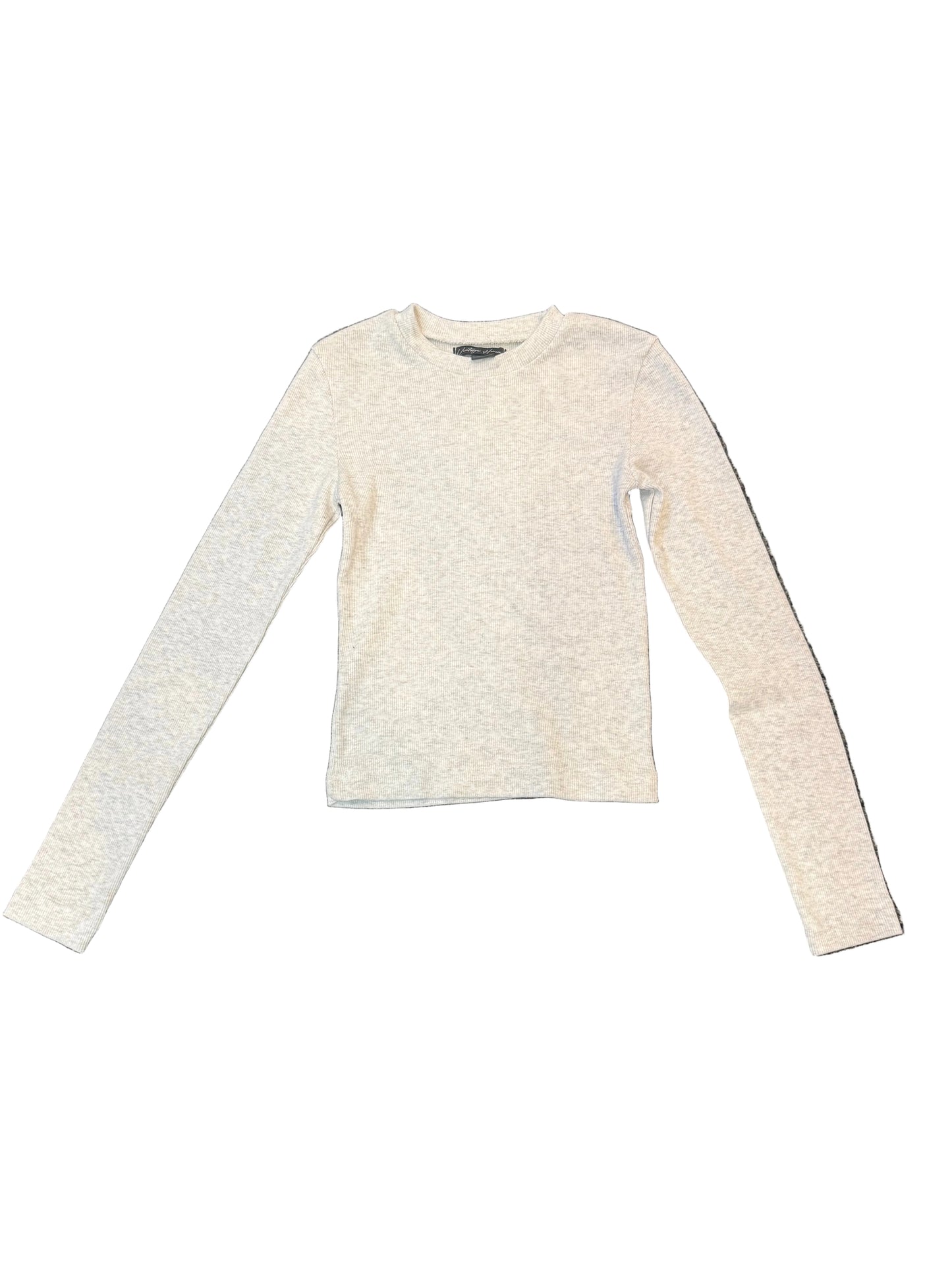 Ribbed fitted Long sleeve top