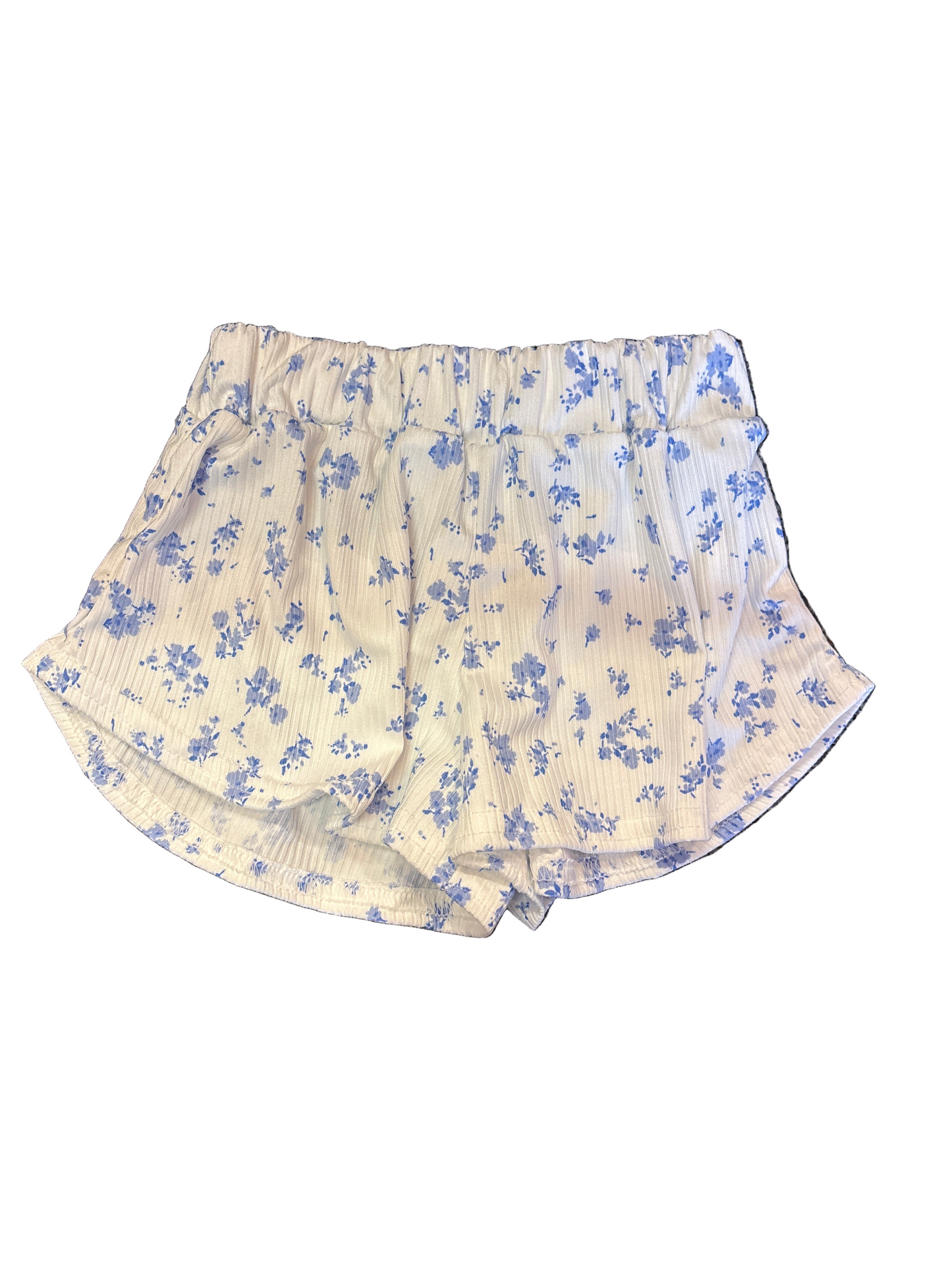 Dori blue flower shorts