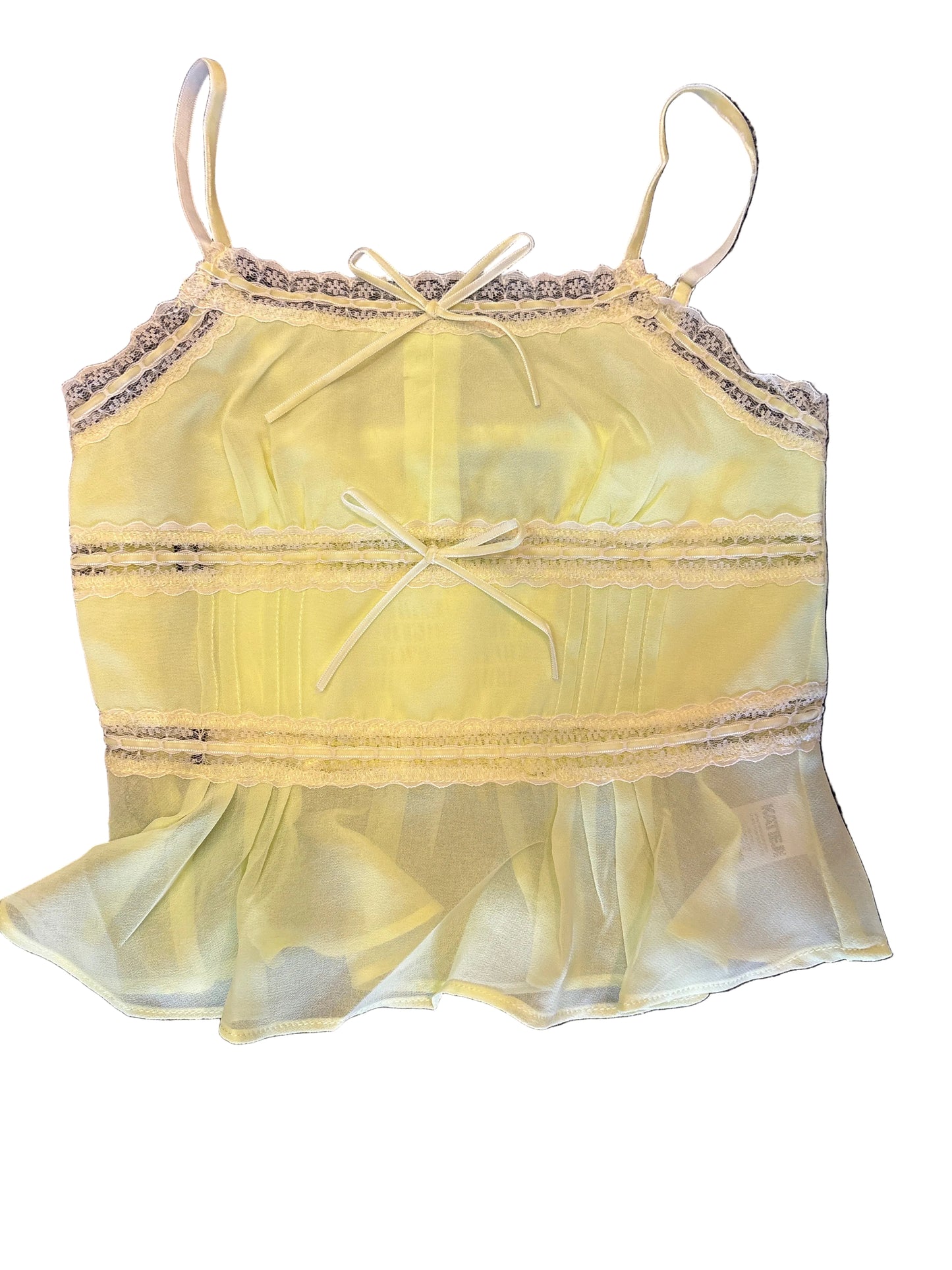Callaport Canary yellow lave tank