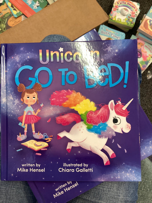 Cottage Door Press Unicorn go to Bed book