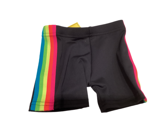 Dori neon stripe short