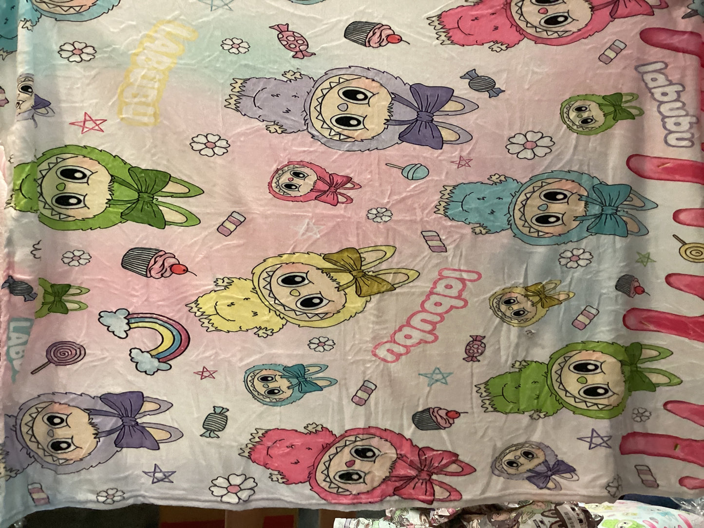 Labubu blanket