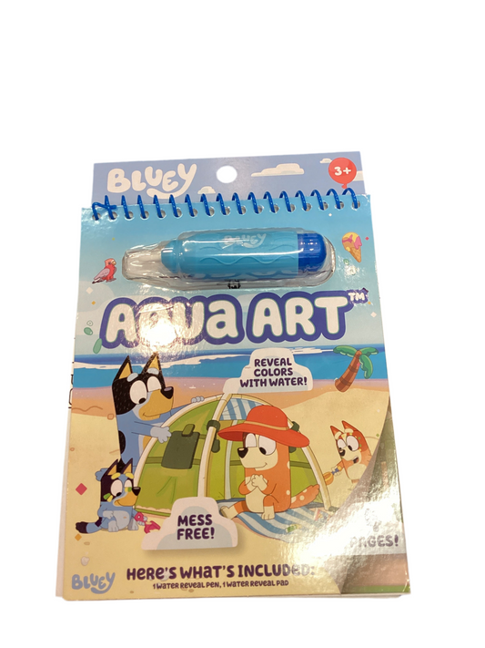 Bluey Aqua Art