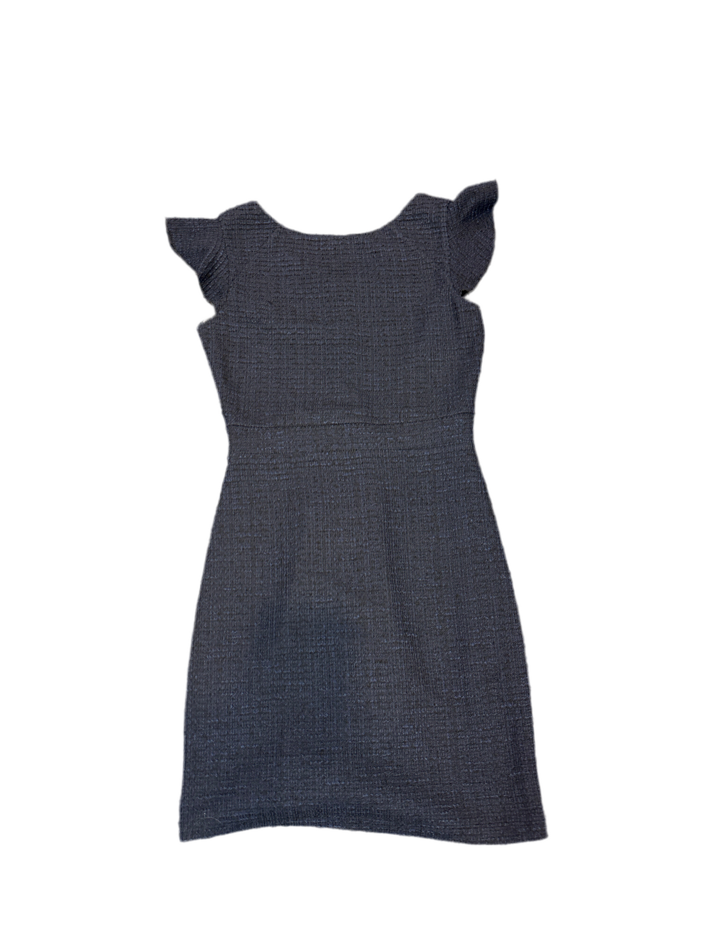 Kids Navy Flounce Dress