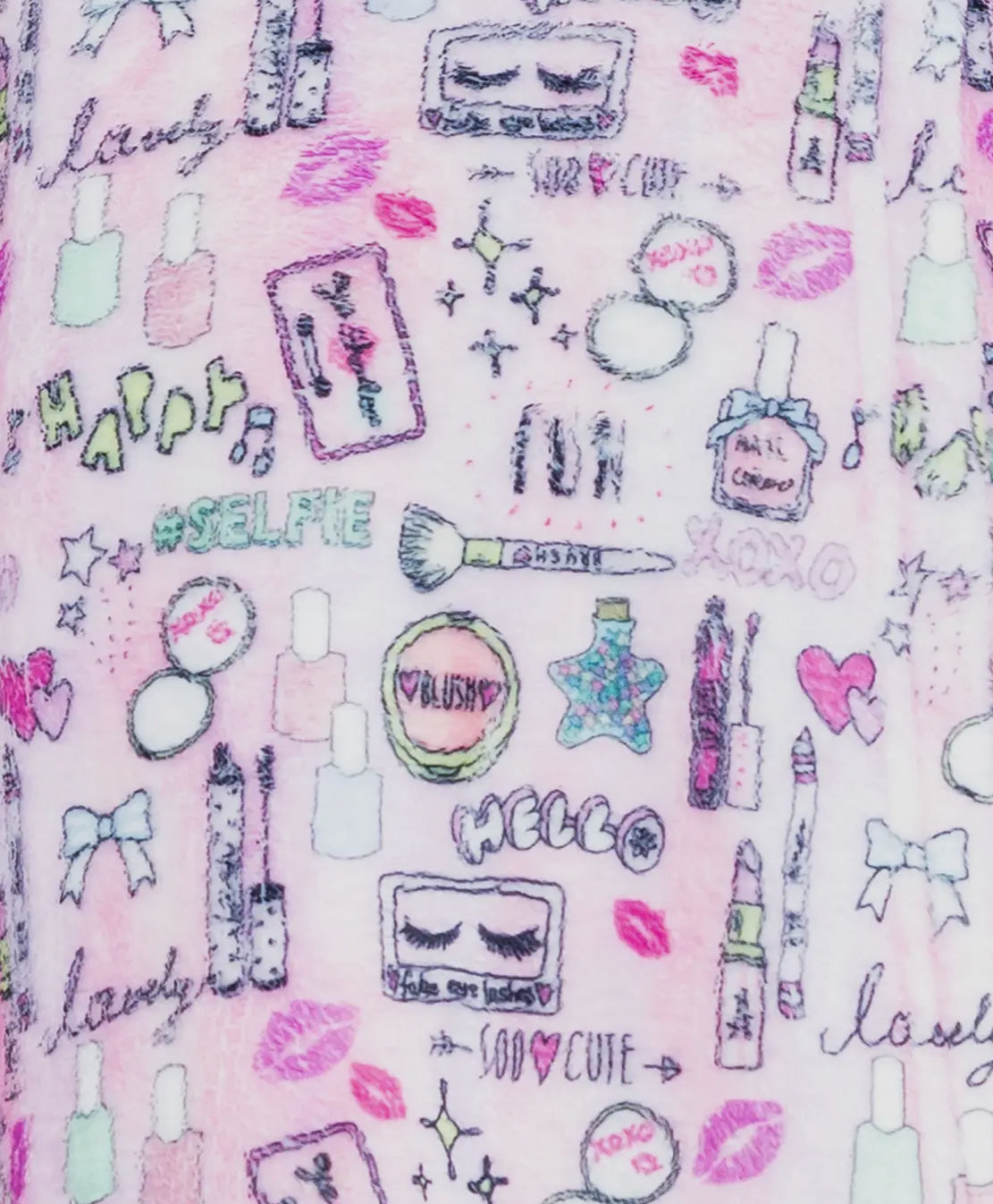 Preppy goose makeup lounge shorts