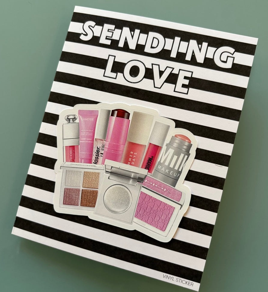 Camp Sticker Note Cards