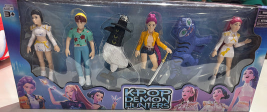 Demon hunters six piece mini figure set